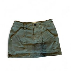 TNA Khaki Green Skirt